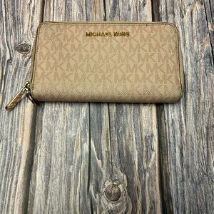 Michael Kors Pink Logo Wallet